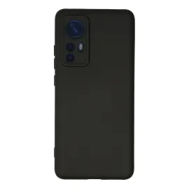 Newface Xiaomi Mi 12 Kılıf Nano Içi Kadife Silikon - Siyah