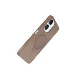 Newface Xiaomi Redmi 13C Regal Magsafe Standlı Kapak - Çöl Titanyum