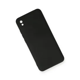 Newface Xiaomi Redmi 9A Kılıf Nano Içi Kadife Silikon - Siyah