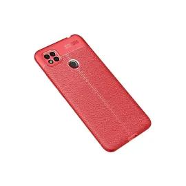 Newface Xiaomi Redmi 9C Kılıf Auto Focus Kapak - Kırmızı