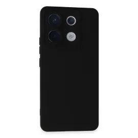 Newface Xiaomi Redmi Note 13 Pro 5G Kılıf Nano Içi Kadife Silikon - Siyah