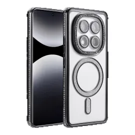 Newface Xiaomi Redmi Note 14 Pro 5G Joke Simli Magneticsafe Kılıf - Siyah