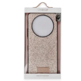 Onegif Xiaomi Redmi A3 4G Bright Simli Kapak - Gümüş