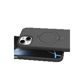 Newface Apple Iphone 15 Plus Regal Magsafe Standlı Kapak - Titan Gri