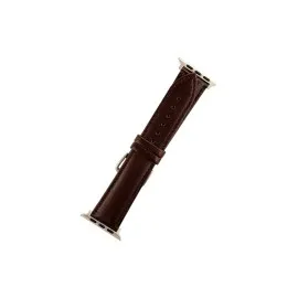 Newface Apple Watch 42Mm Nl26 Deri Kordon - Kahverengi