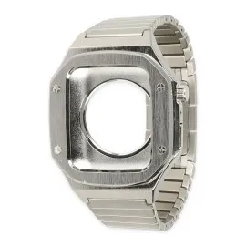 Newface Apple Watch 45Mm Kr409 Metal Kordon - Gümüş