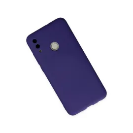 Newface Huawei P Smart 2019 Kılıf Nano Içi Kadife Silikon - Mor