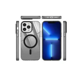 Newface Iphone 12 Pro Max Kılıf Beta Magneticsafe Silikon - Siyah