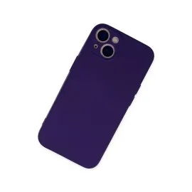 Newface Iphone 13 Mini Kılıf Nano Içi Kadife Silikon - Mor