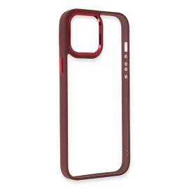 Newface Iphone 13 Pro Kılıf Dora Kapak - Kırmızı