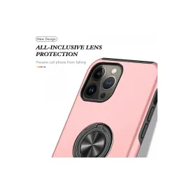 Newface Iphone 13 Pro Max Kılıf Elit Yüzüklü Kapak - Pembe