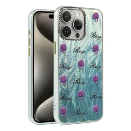 Newface Iphone 15 Pro Kılıf Blade Aynalı Desenli Kapak - Desen 9