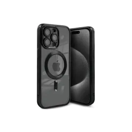 Newface Iphone 15 Pro Max Kılıf Kross Magneticsafe Kapak - Siyah