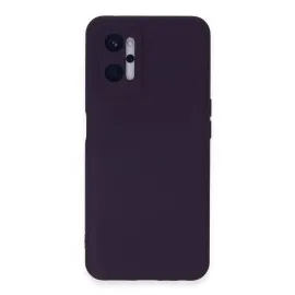 Newface Realme 9I 4G Kılıf Nano Içi Kadife Silikon - Mor