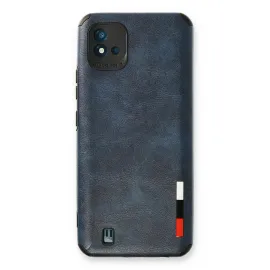 Newface Realme C11 2021 Kılıf Loop Deri Silikon - Lacivert