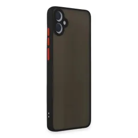 Newface Samsung Galaxy A05 Kılıf Montreal Silikon Kapak - Siyah