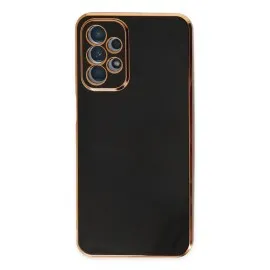 Newface Samsung Galaxy A23 4G Kılıf Volet Silikon - Siyah