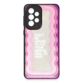 Newface Samsung Galaxy A73 5G Kılıf Mirror Desenli Kapak - Mirror - 11