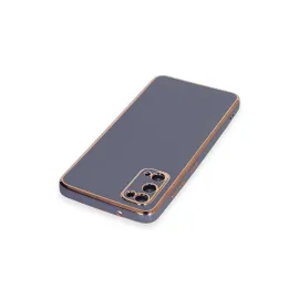 Newface Samsung Galaxy S20 Kılıf Volet Silikon - Mavi