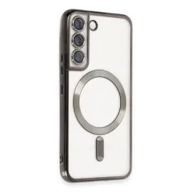 Newface Samsung Galaxy S22 Kılıf Kross Magneticsafe Kapak - Siyah