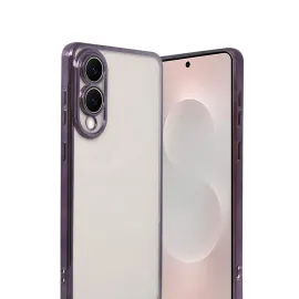 Newface Samsung Galaxy S25 Edge Razer Lensli Silikon - Mor