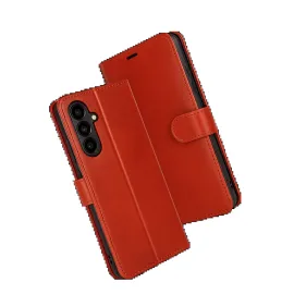 Newface Samsung Galaxy S25 Fe Trend S Plus Kapaklı Kılıf - Kırmızı