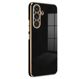 Newface Samsung Galaxy S25 Plus Kılıf Volet Silikon - Siyah