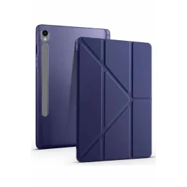 Newface Samsung Galaxy Tab S10 FE Plus 13.1 Kalemlikli Mars Tablet Kılıfı - Lacivert