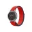 Newface Watch 22Mm Hasırlı Cırtcırtlı Kordon - Kırmızı