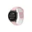 Newface Watch 22mm Spor Delikli Kordon - Pembe-Beyaz