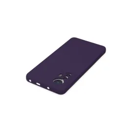 Newface Xiaomi Mi 12 Lite Kılıf Nano Içi Kadife Silikon - Mor