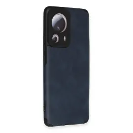 Newface Xiaomi Mi 13 Lite Kılıf Loop Deri Silikon - Lacivert