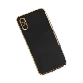 Newface Xiaomi Redmi 9A Kılıf Volet Silikon - Siyah