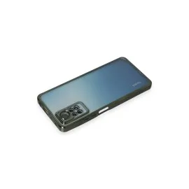 Newface Xiaomi Redmi Note 11 Pro Kılıf Razer Lensli Silikon - Yeşil