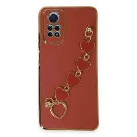 Newface Xiaomi Redmi Note 12 Pro 4G Kılıf Esila Silikon - Kırmızı