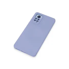 Newface Xiaomi Redmi Note 12 Pro 4G Kılıf Nano Içi Kadife Silikon - Lila