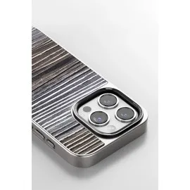 Venco iPhone 15 Pro Max Wave Kapak - Kahverengi