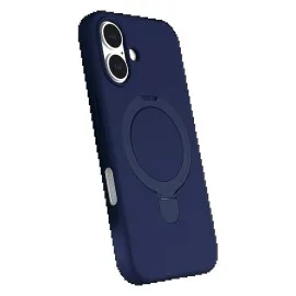 Newface Apple iPhone 17 Regal Magsafe Standlı Kapak - Lacivert