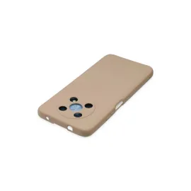 Newface Huawei Nova Y90 Kılıf Nano Içi Kadife Silikon - Pudra