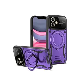 Newface Iphone 11 Kılıf Joy Lens Standlı Kapak - Mor