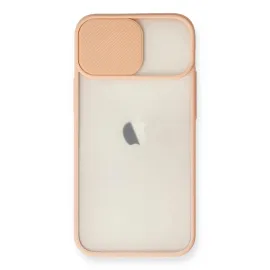 Newface Iphone 11 Kılıf Palm Buzlu Kamera Sürgülü Silikon - Pembe