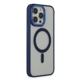 Newface Iphone 14 Pro Kılıf Room Magneticsafe Silikon - Lacivert