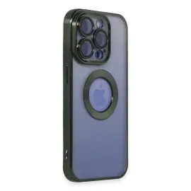 Newface Iphone 15 Pro Kılıf Slot Silikon - Köknar Yeşili