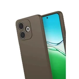 Newface Oppo A5 Pro 4G First Silikon - Kahverengi