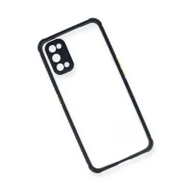 Newface Realme 7 Pro Kılıf Miami Şeffaf Silikon - Lacivert