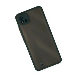 Newface Realme C11 2021 Kılıf Montreal Silikon Kapak - Yeşil