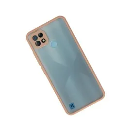 Newface Realme C21 Kılıf Montreal Silikon Kapak - Pembe