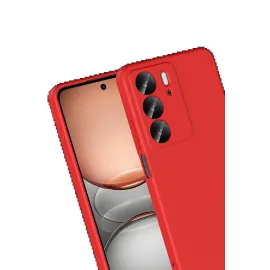 Newface Realme C75 4G First Silikon - Kırmızı