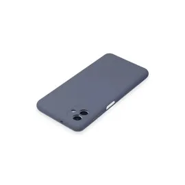 Newface Samsung Galaxy A04E Kılıf Nano Içi Kadife Silikon - Gri