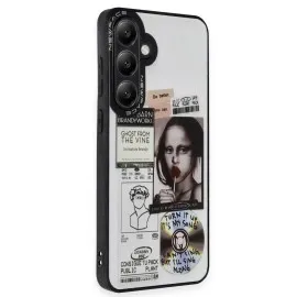 Newface Samsung Galaxy A05S Kılıf Mirror Desenli Kapak - Mirror - 2